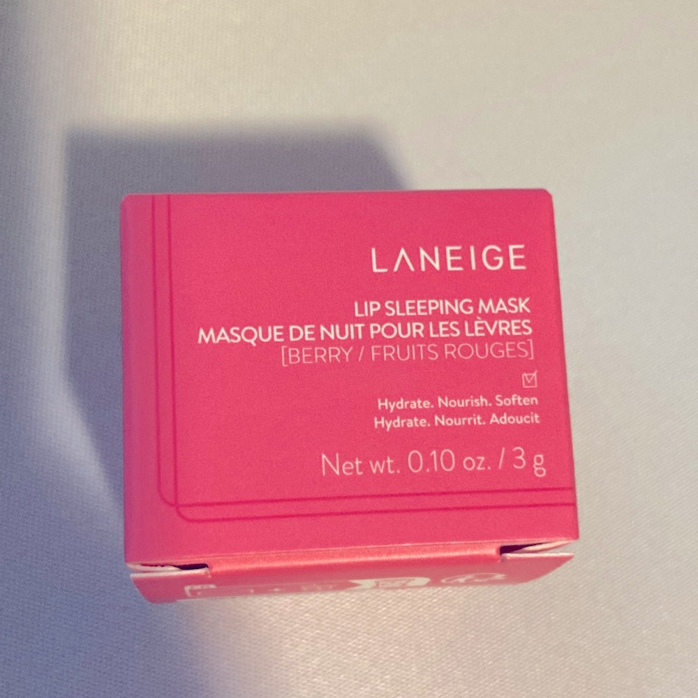 Laneige Lip Sleeping Mask in Berry - Trial Size